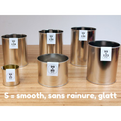 boîtes de conserve sans cannelure