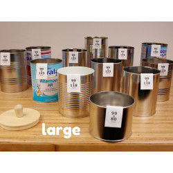 large cans
