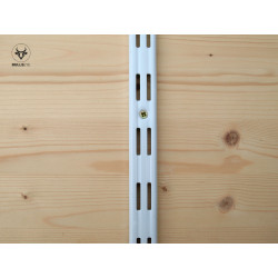 white double steel rack