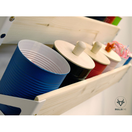 présentoir boîtes de rangement