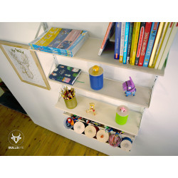 children hanging cupboard