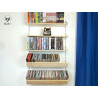 wall bookcase