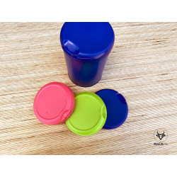 Airtight lids for closing tins after opening