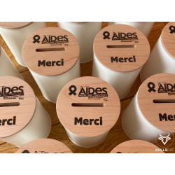 tirelire personnalisée dons