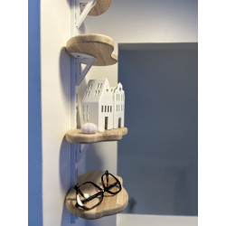 Narrow shelves for small walls or confined spaces