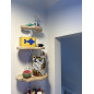 Narrow shelves