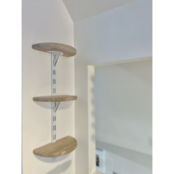 Narrow shelves for small walls or confined spaces