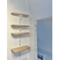 Narrow shelves