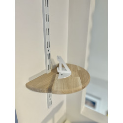 Narrow shelves for small walls or confined spaces