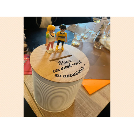 Big money box with Playmobil