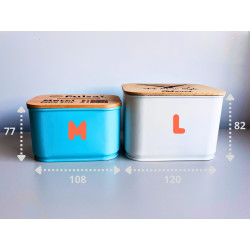 Personalised tip box with QR code Google review