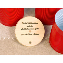 Lego®-Weihnachtsbaum für den Tisch & seine Überraschungsbox mit Botschaft