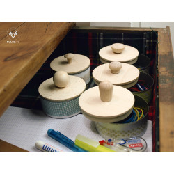 Ideas for personalising a recycled tin can