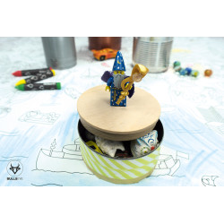 Ideas for personalising a recycled tin can