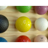 boule décorative jaune