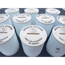 donation box personalised