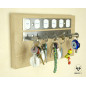Personalised wall key holder