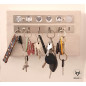 Personalisierter Schlüsselhalter für die Wand