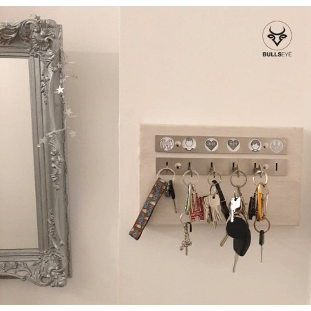 porte-clef bois décoratif porte-clef bois décoratif