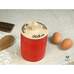 personalised biscuit jar