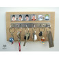 Personalisierter Schlüsselhalter für die Wand