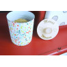 lid with message "thank you mum" lid with message "thank you mum"