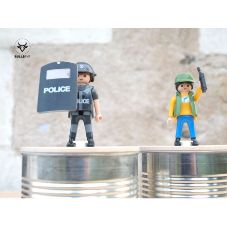 boîte avec policier Playmo boîte avec policier Playmo
