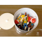 Can with lid for PLAYMOBIL