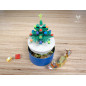 Boîte avec sapin de Noël LEGO