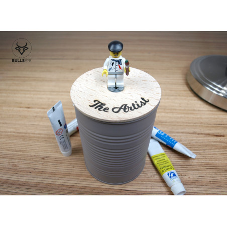 Customised can for LEGO