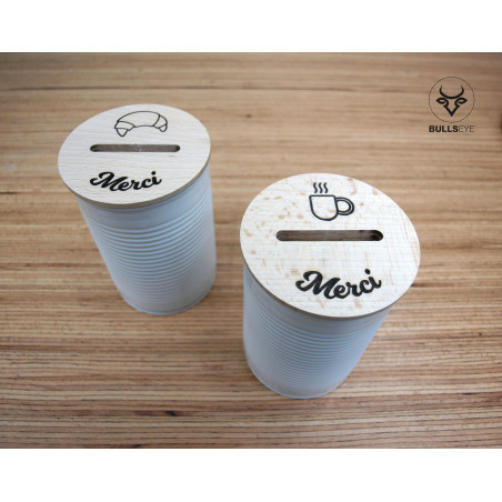 box with picto cup